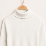 Rib Knit Golf - Beige