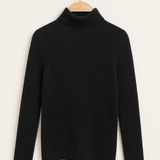 Rib knit golf - Black
