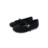Wrinkled-look shoes - black