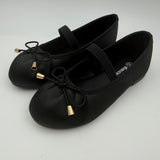 Satin Ballerina - Black