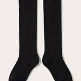 Lace Lycra Sock - Black