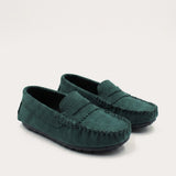 Velvet Moccasin - Red