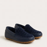 Moccasin Boucle - Navy