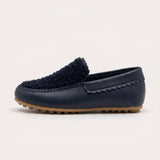Moccasin Boucle - Navy