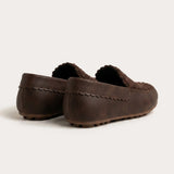Moccasin Buckle - Brown