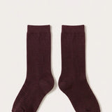 Ribbed Socks Pair - Beige