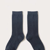 Ribbed Socks Pair - Denim