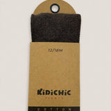 Baby Rib Tights - Brown