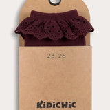 Baby Lace Dental Socks - Beige