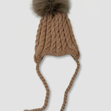 Baby Braids Hat - Brown