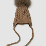 Baby Braids Hat - Brown