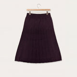 Knitted skirt - beige