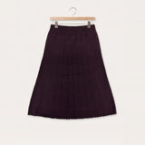 Knitted skirt - beige