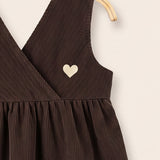 Corduroy dress - brown