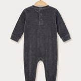 Studded Sleepsuit - Blue