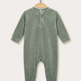 Studded Babygrow - Green