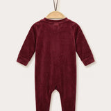 Babygro embroidered - Beige