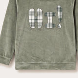Plaid pajamas - green