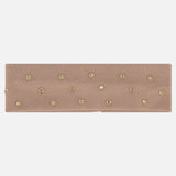 Hairband with zircons - beige