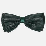 Fleece Bow Tie Pin - Green