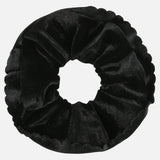Velvet elastic band - black