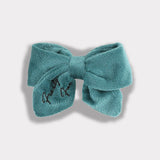 Towel Fabric Bow Tie - Green