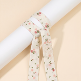 Twilly Print Ribbon - Flower 2