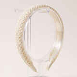 Crochet bow - natural