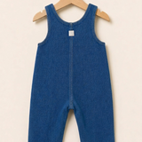 Long denim overalls - blue