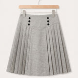 Pleated skirt - GRAY