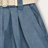 Denim skirt - blue