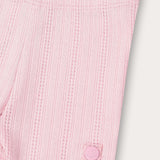 Rivet short tights - pink