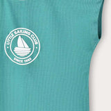 Baby set with logo - green