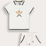 Baby Boys Baseball Set - Beige