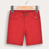 Bermuda shorts - red