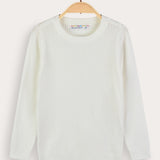 Knit shirt - cream