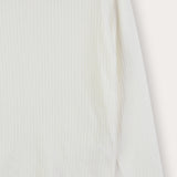 Knit shirt - cream