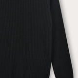 Knitted shirt - black