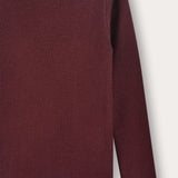 Knitted Half-Golf - Red