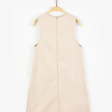 Sarafan dress with pockets - Stone