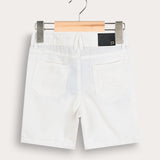Short drill pants - beige