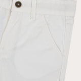 Short drill pants - beige