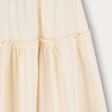 Rivet Skirt - Beige
