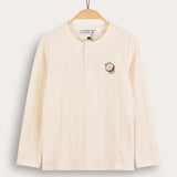 Reeves S.A. Shirt with Patch - Beige