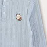 Reeves S.A. Shirt with Patch - Blue