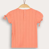 Rivet shirt with patch - pink