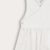 Denim Wrap Dress - White