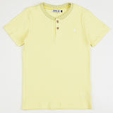 Ribbed T-shirt - Yellow