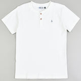 Ribbed T-shirt S/S - Cream