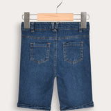 Bermuda Jeans - Navy